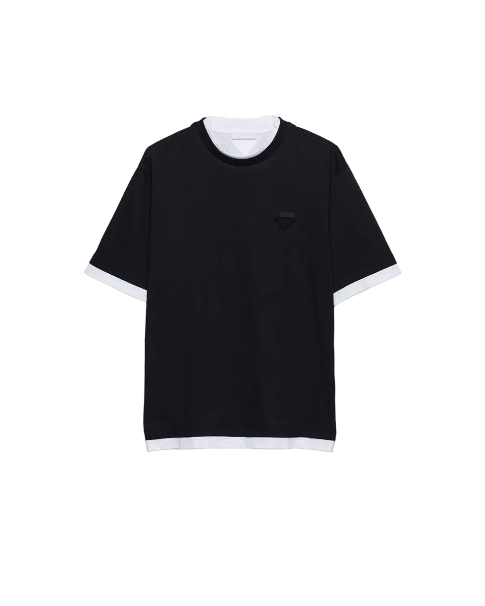 Cotton t-shirt-PRADA-309490-S-Verso