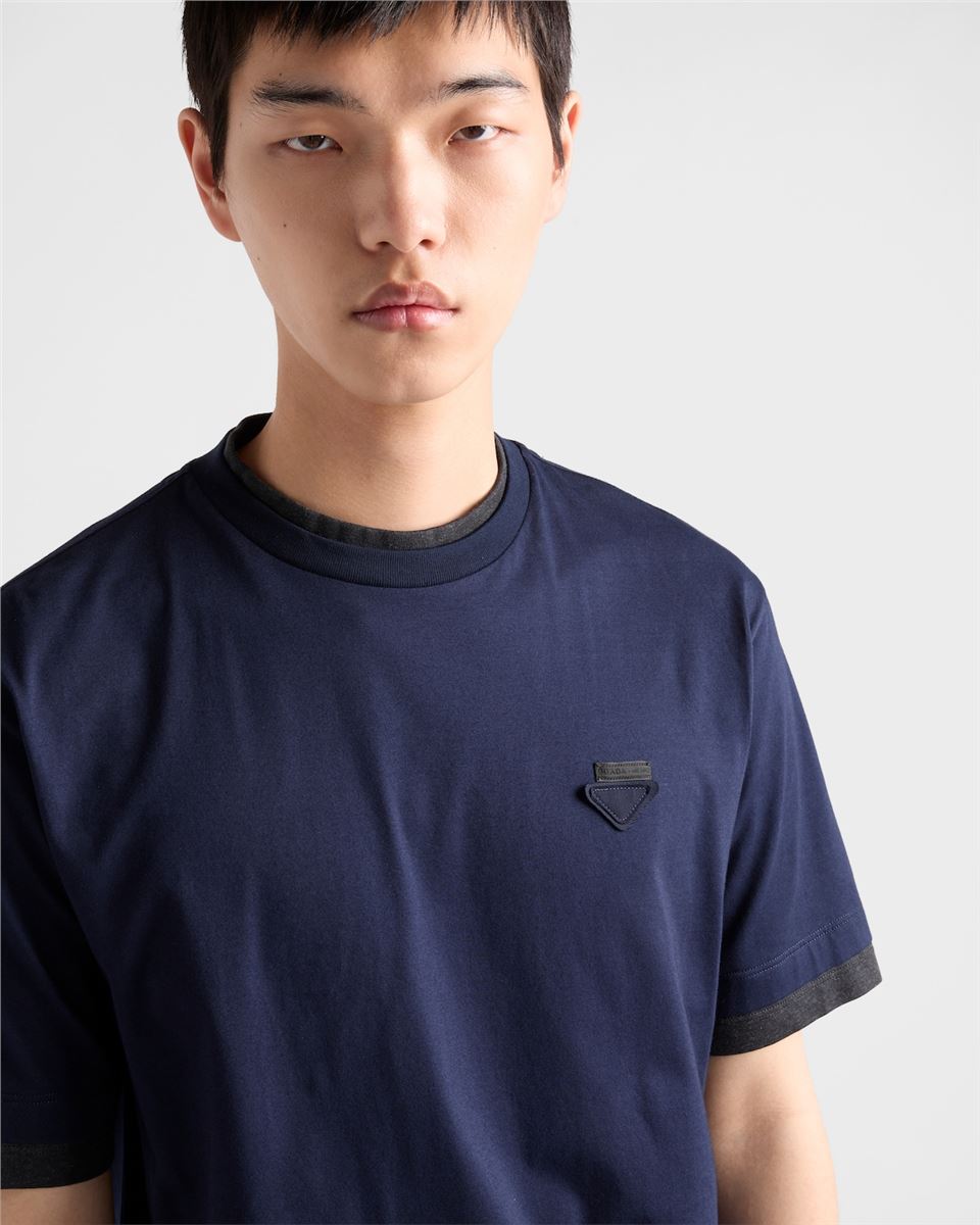 cotton t-shirt-PRADA-Verso