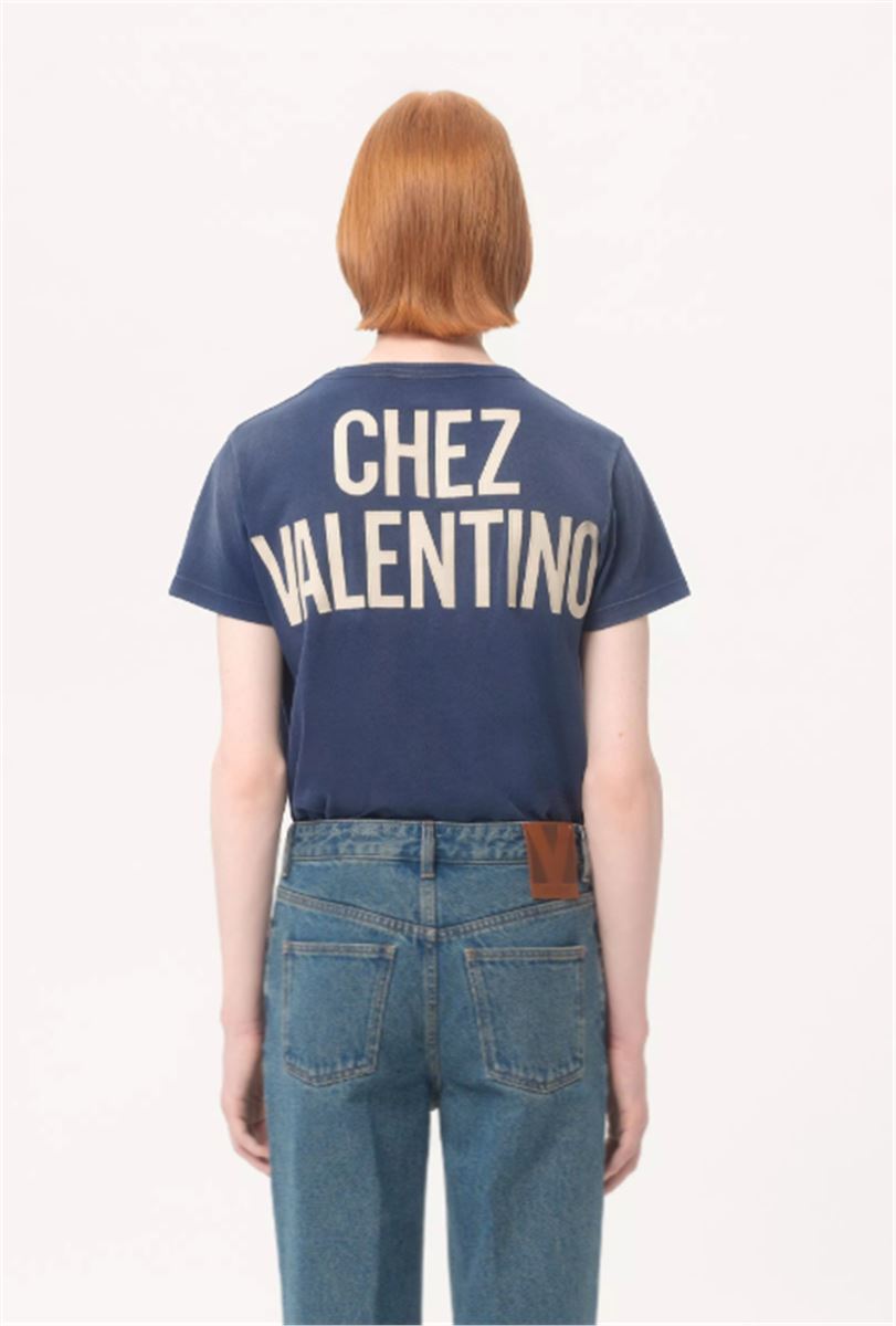 cotton t-shirt-VALENTINO-Verso