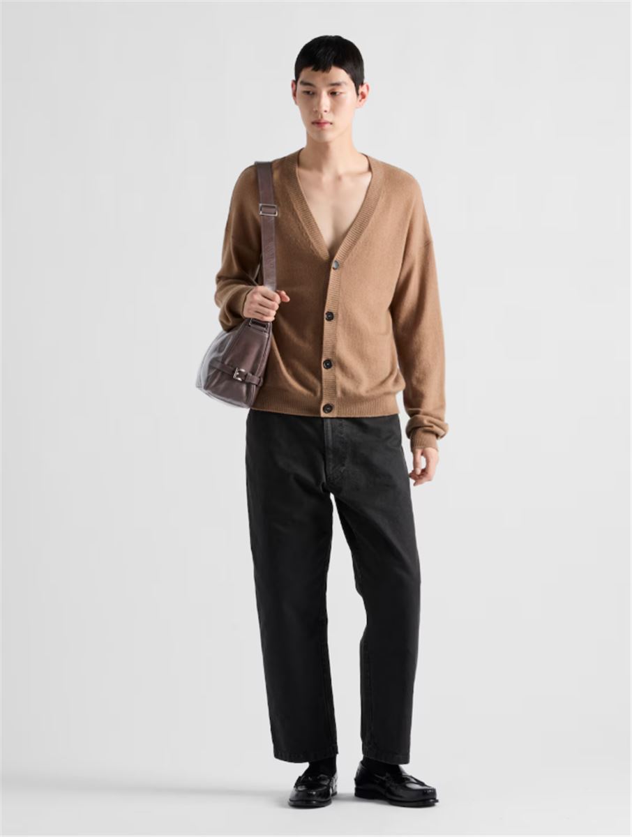COTTON TROUSERS-PRADA-Verso
