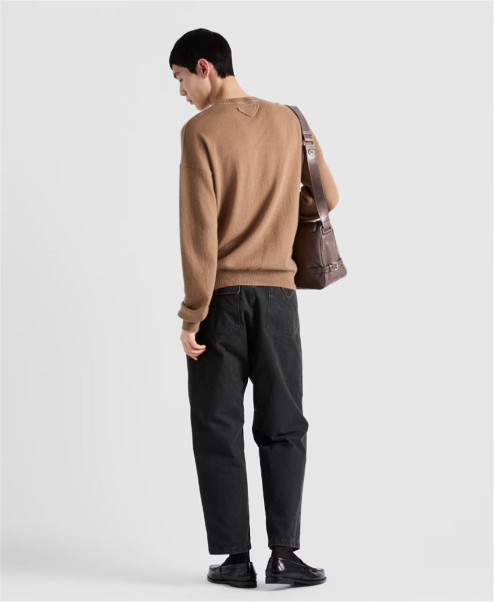 COTTON TROUSERS-PRADA-Verso