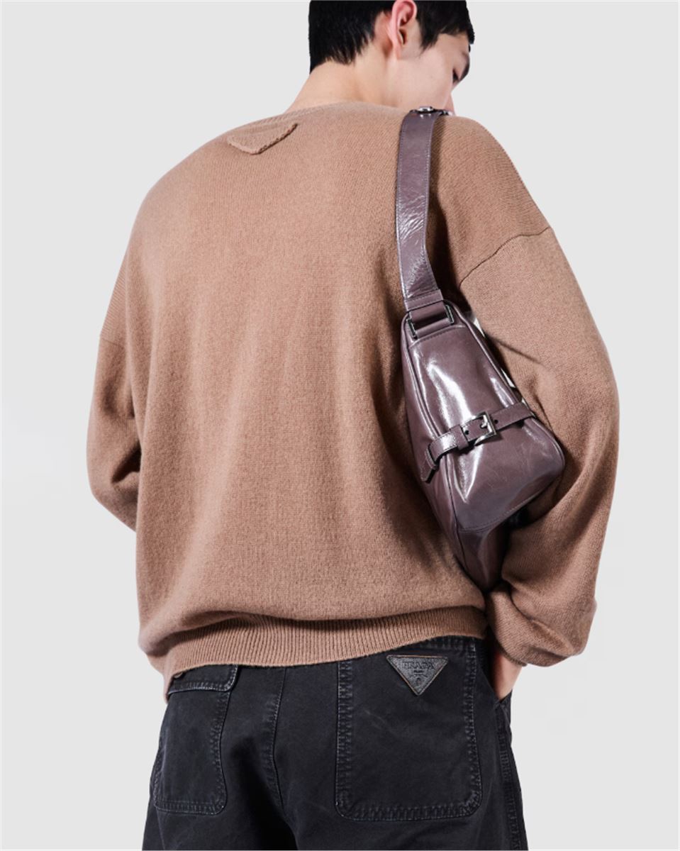 COTTON TROUSERS-PRADA-Verso