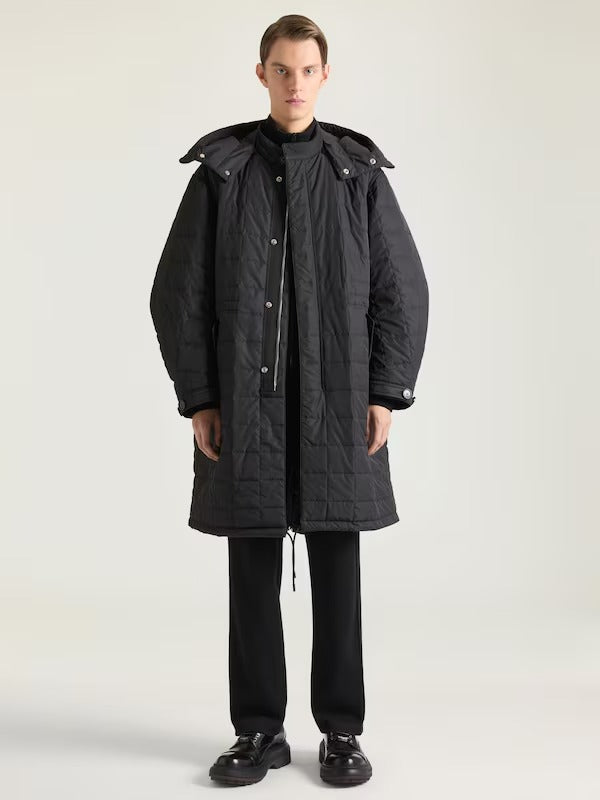 Couture Seam Quilted Parka with Givenchy Paris-GIVENCHY-Verso