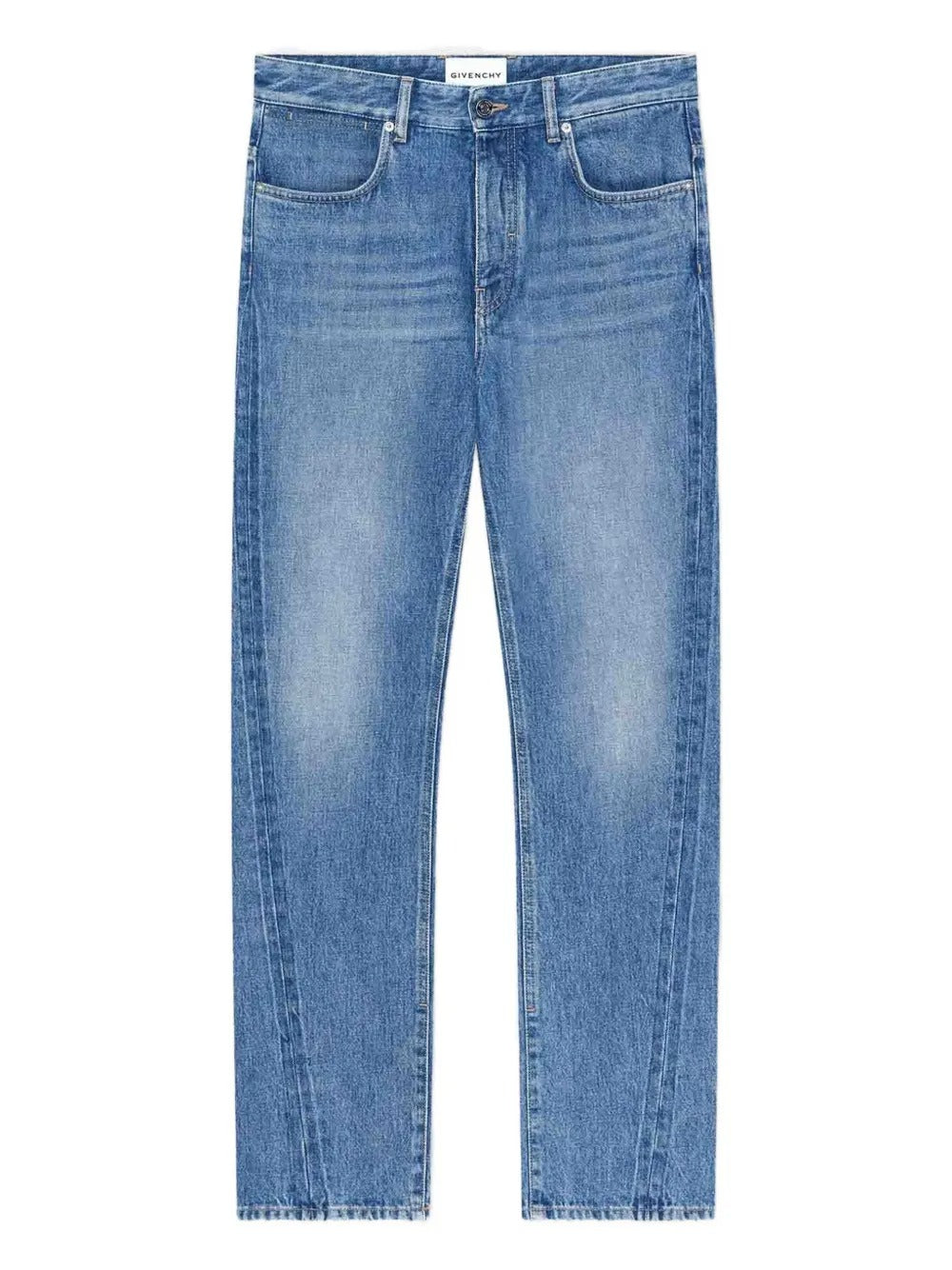 Couture Seam Straight Fit Shadow Washed Jeans-GIVENCHY-Verso