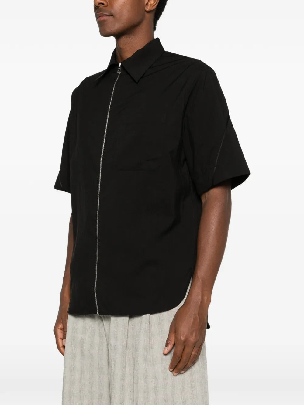 Couture Seam Zipped Shirt-GIVENCHY-Verso
