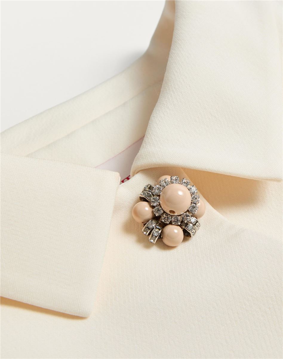 CREPE COUTURE JACKET -  VALENTINO -  Verso