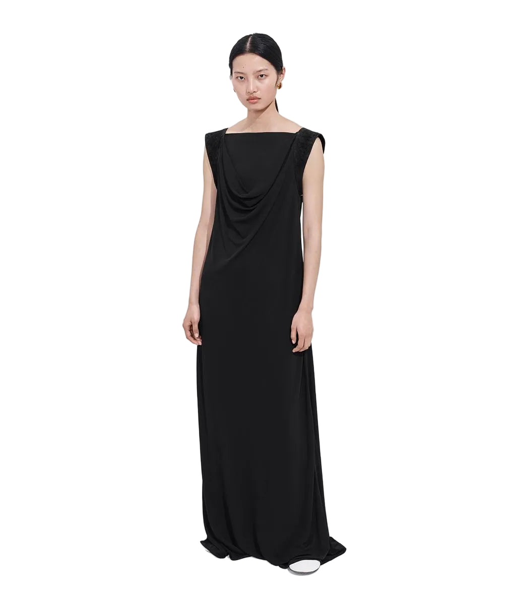Crepe Viscose Jersey Dress-BOTTEGA VENETA-309108-40-Verso