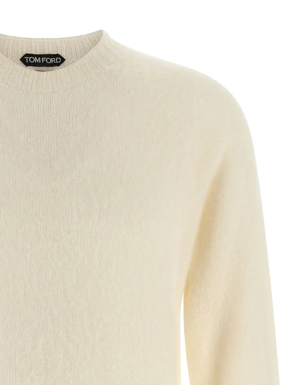 Crew-neck cashmere sweater-TOM FORD-Verso