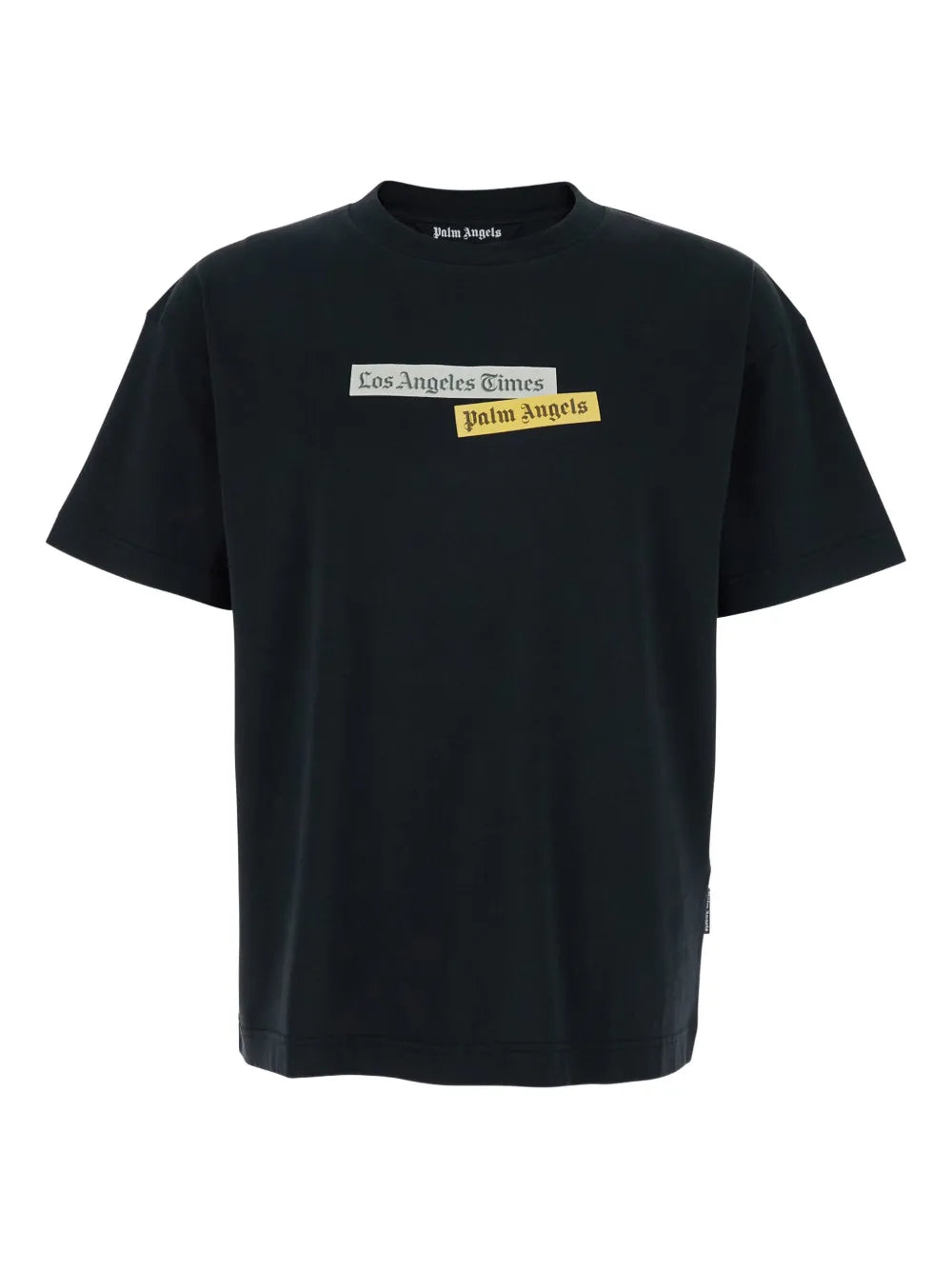 Crew-neck logo-print t-shirt-PALM ANGELS-Verso