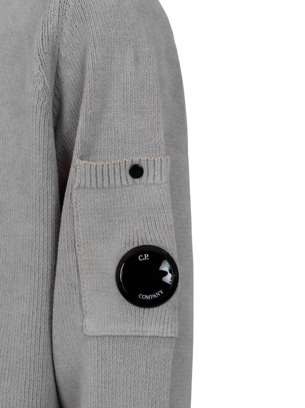 Crew-neck long-sleeve sweater-C.P. COMPANY-Verso