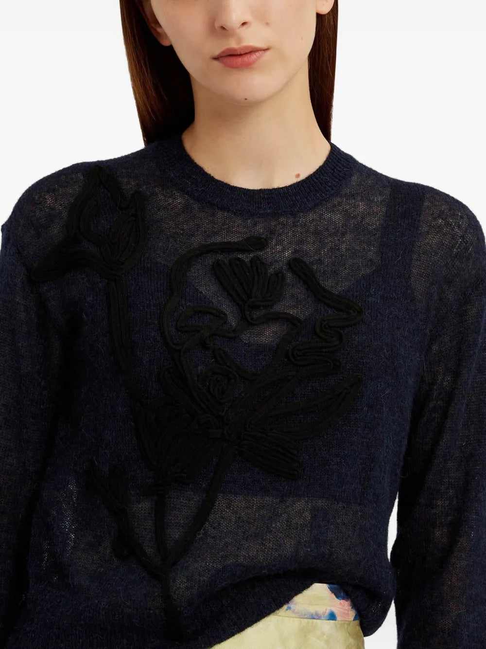 Crew-neck sweater-ERDEM-Verso
