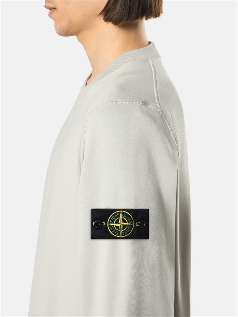 Crew-neck sweater-STONE ISLAND-Verso