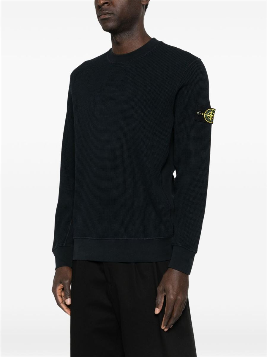 Crew-neck sweatshirt-STONE ISLAND-Verso