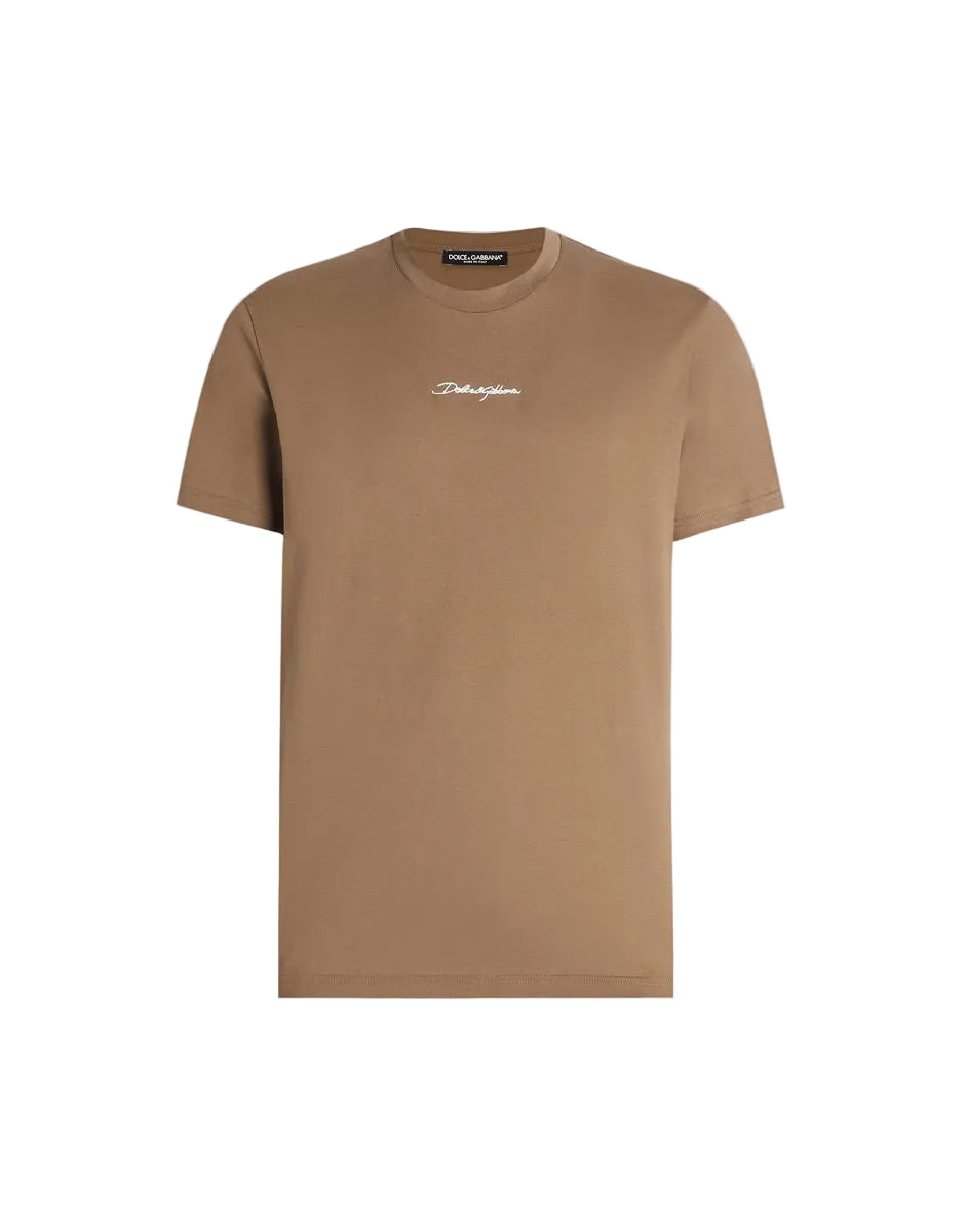 Crew-neck t-shirt-DOLCE&GABBANA-Verso