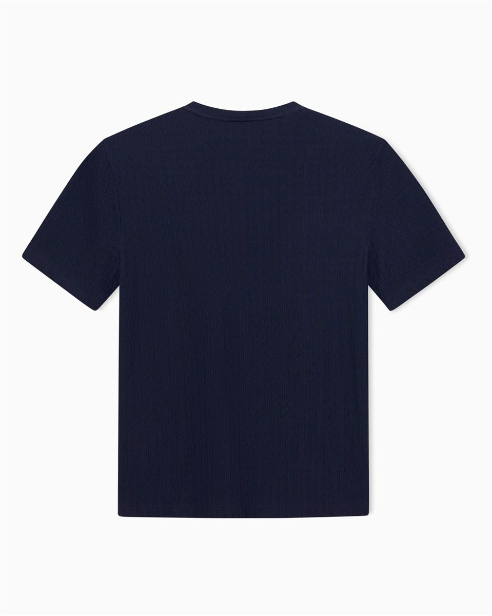 Asv viscose blend t-shirt-GIORGIO ARMANI-Verso