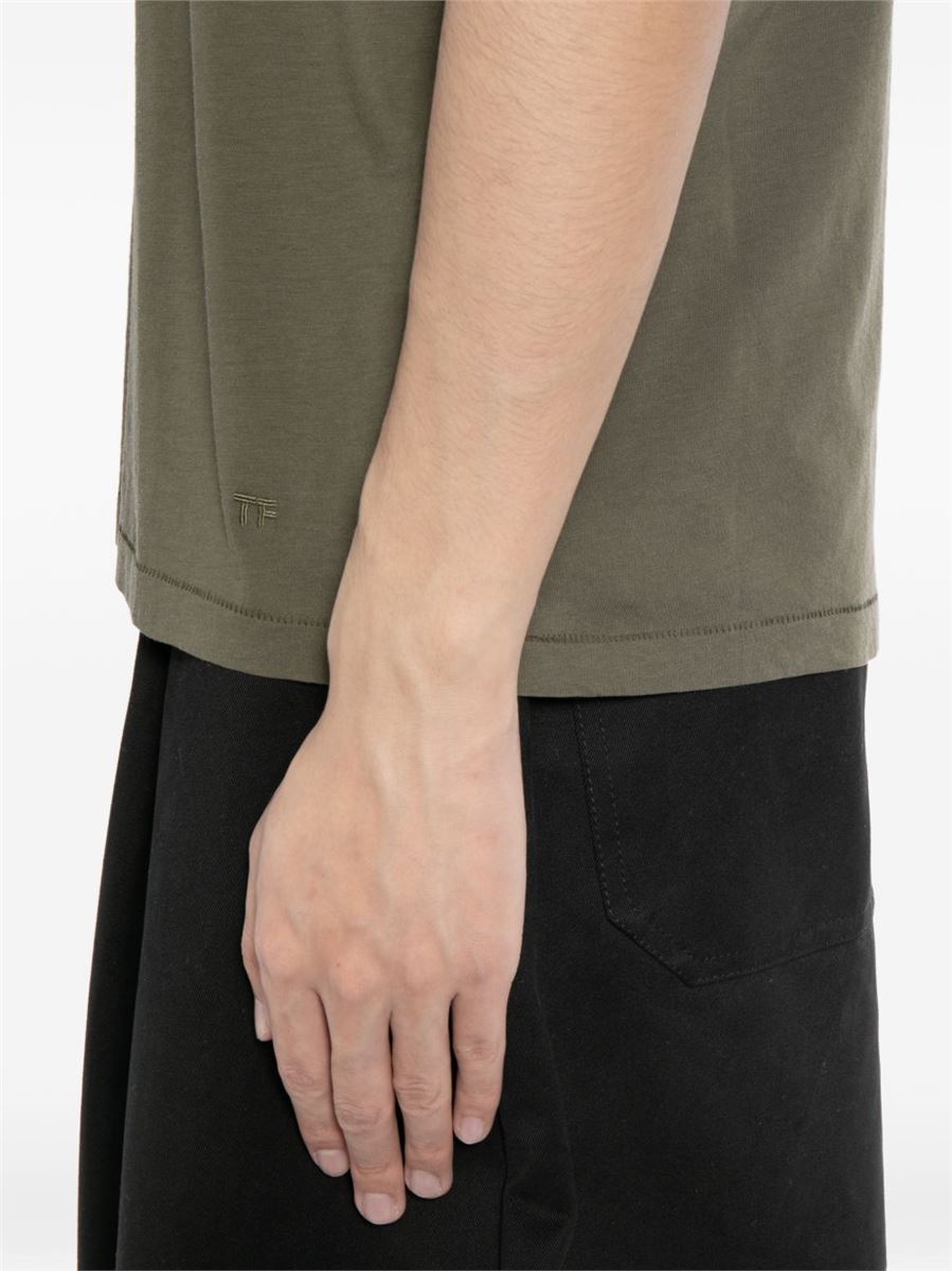Crew-neck t-shirt-TOM FORD-Verso