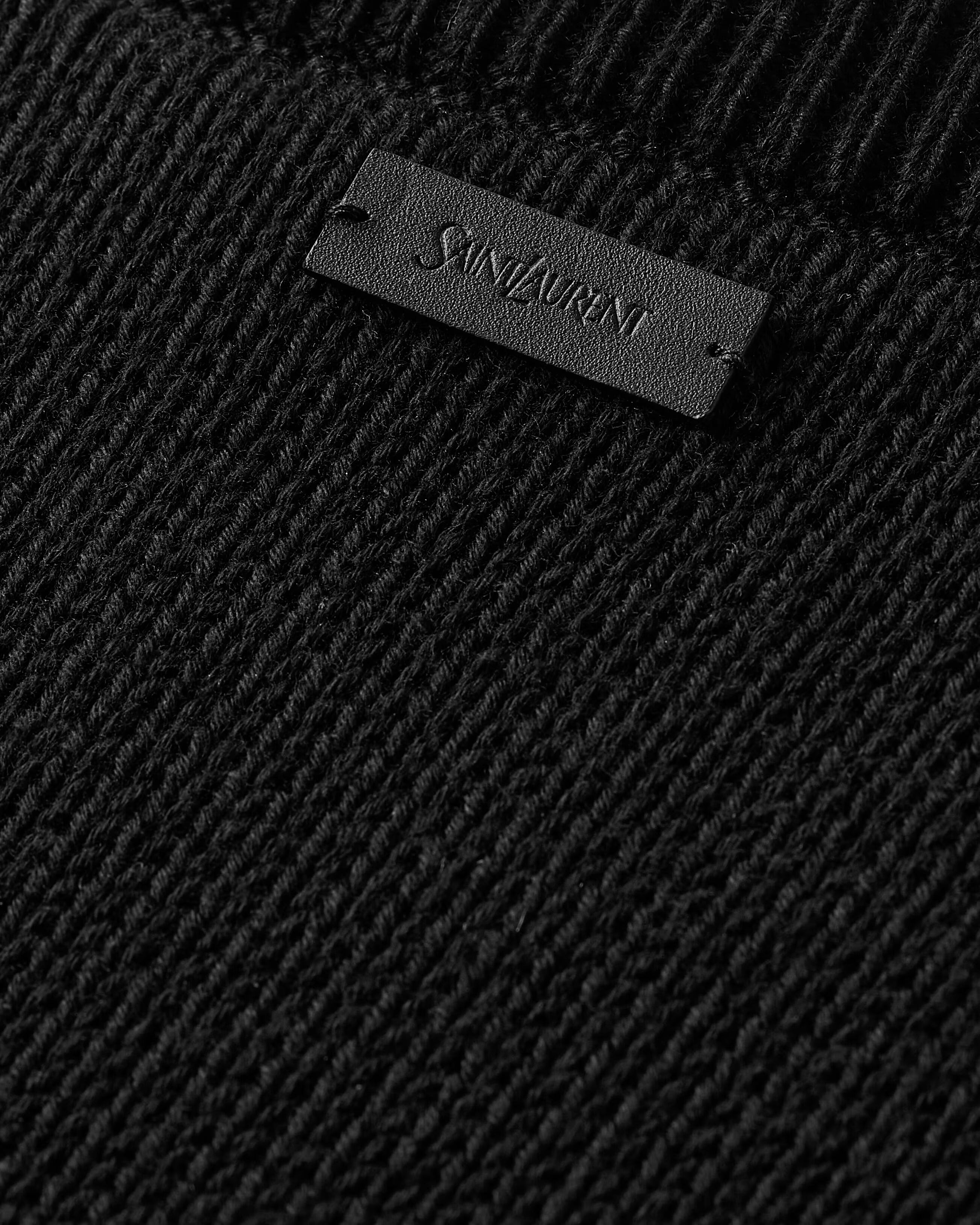 Crewneck sweater in cotton knit-SAINT LAURENT-Verso