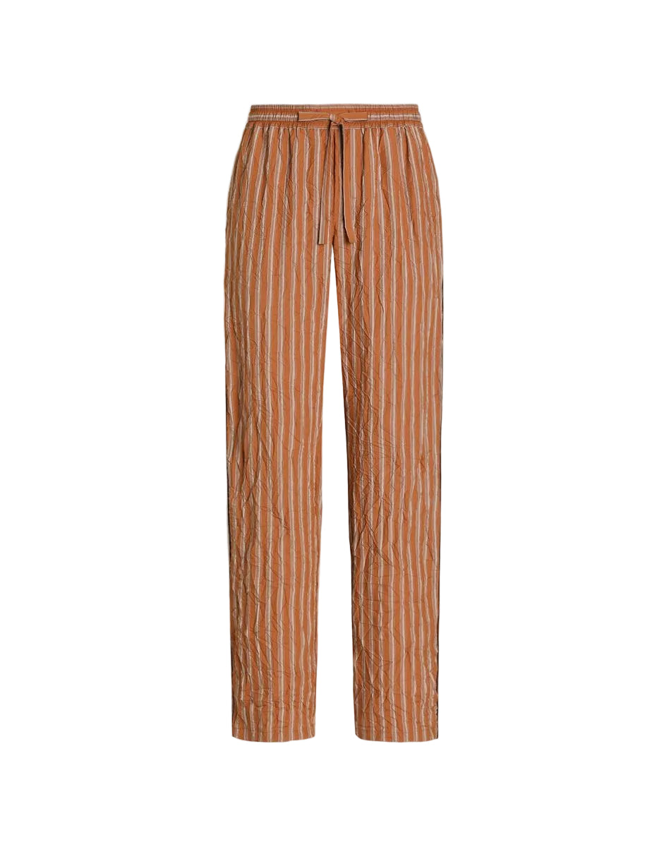 Crinkled striped fabric vanity trousers-DOLCE&GABBANA-306018-48-Verso