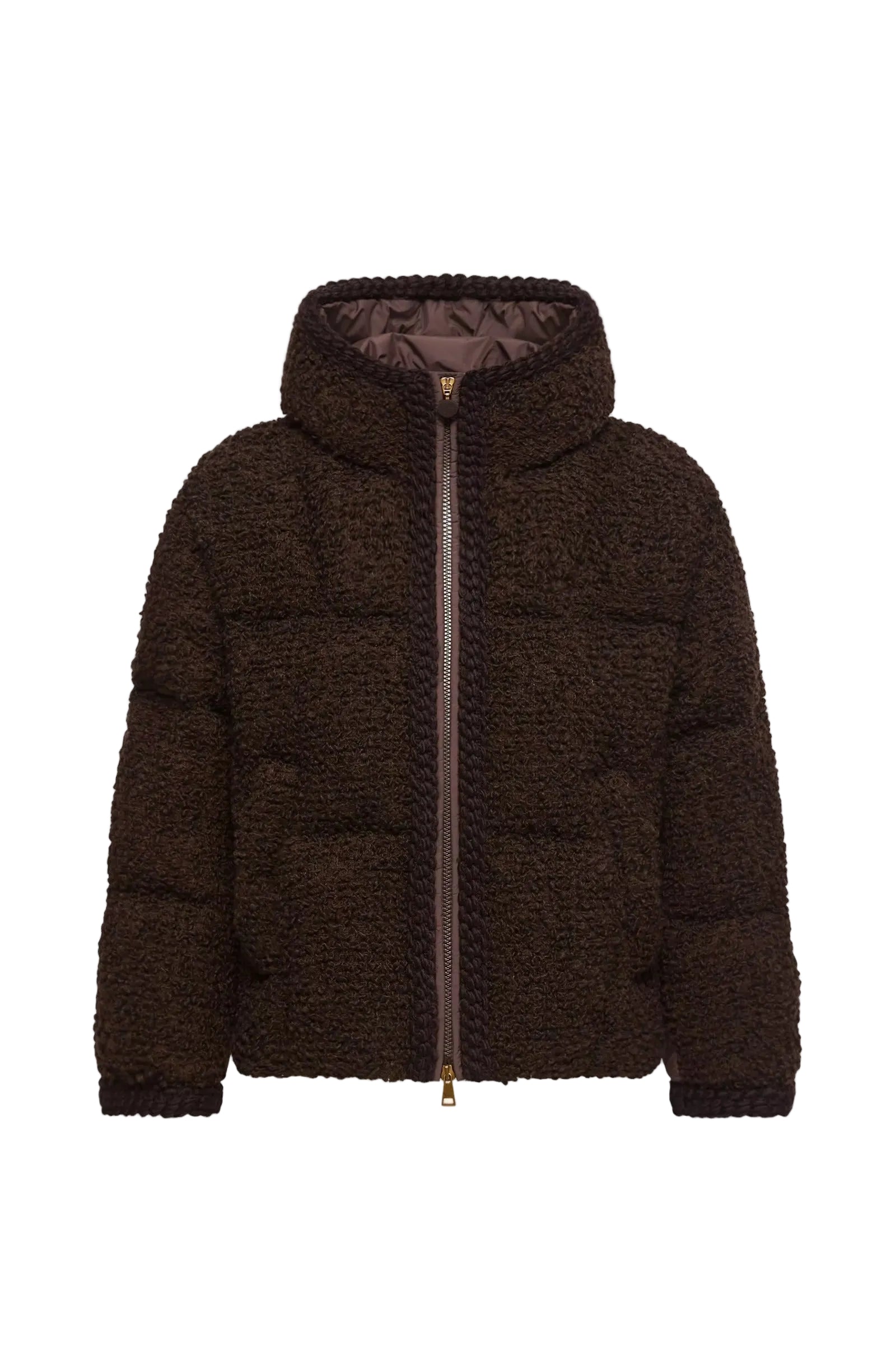 Cristallin hooded wool blend short down jacket-MONCLER-312351-0-Verso
