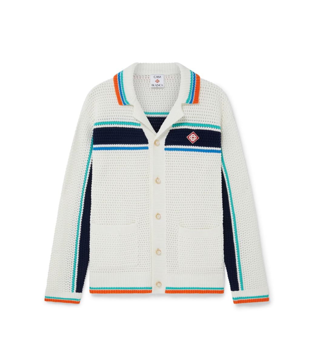 CROCHET TENNIS SHACKET - CASABLANCA - Verso