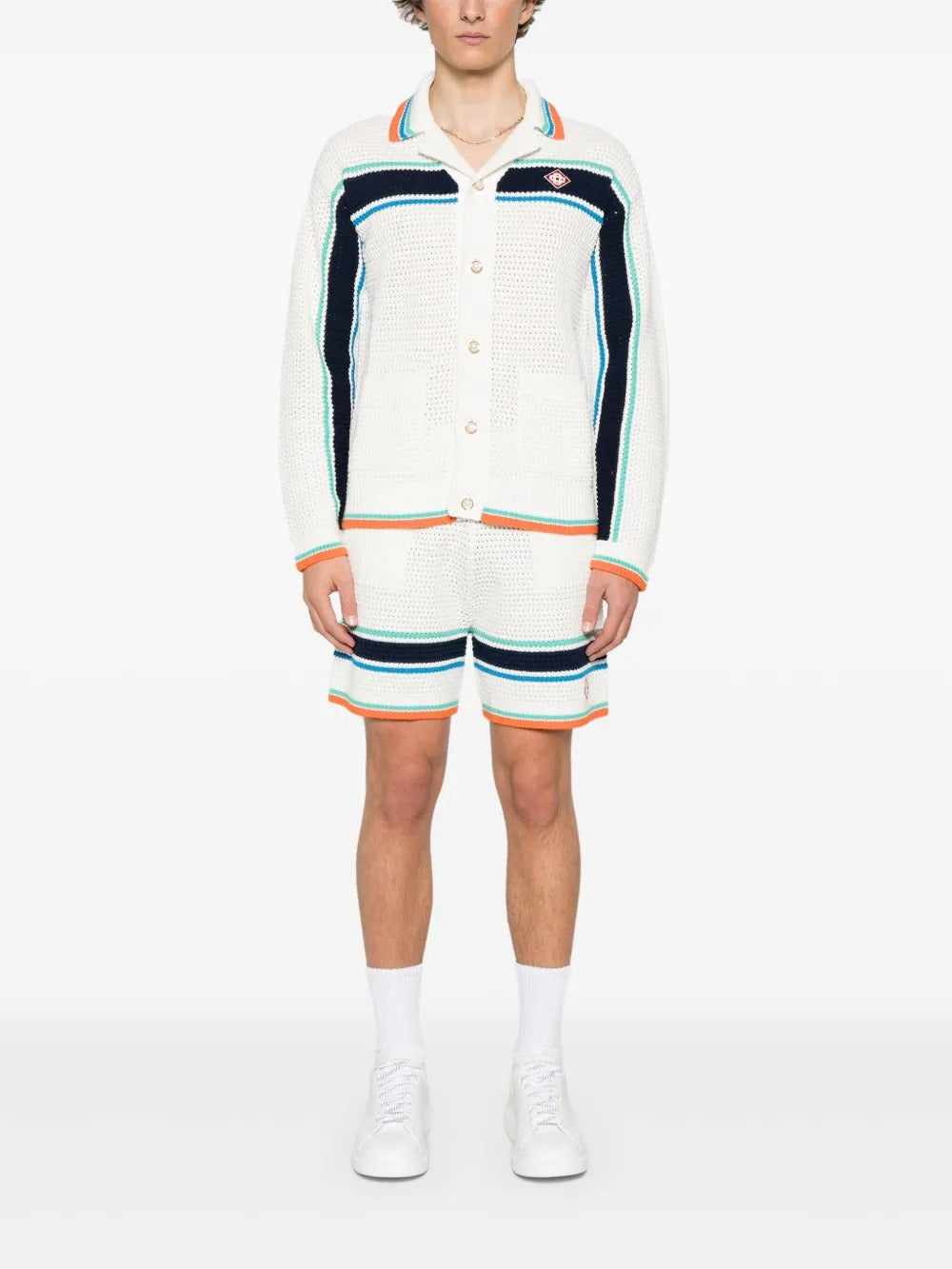 Crochet tennis shorts-CASABLANCA-Verso