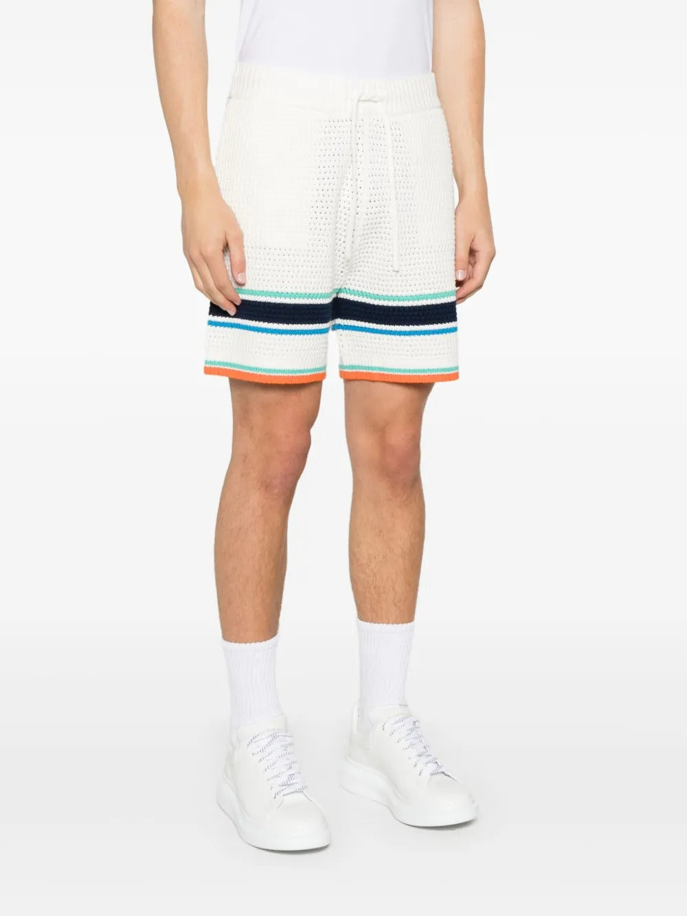 Crochet tennis shorts-CASABLANCA-Verso