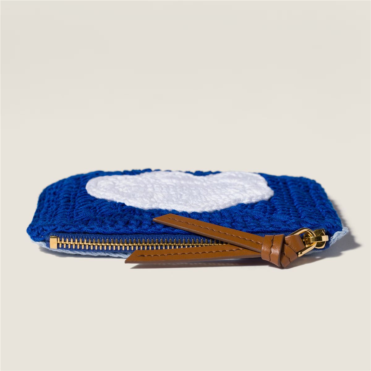 Crochet zipper pouch-MIU MIU-Verso
