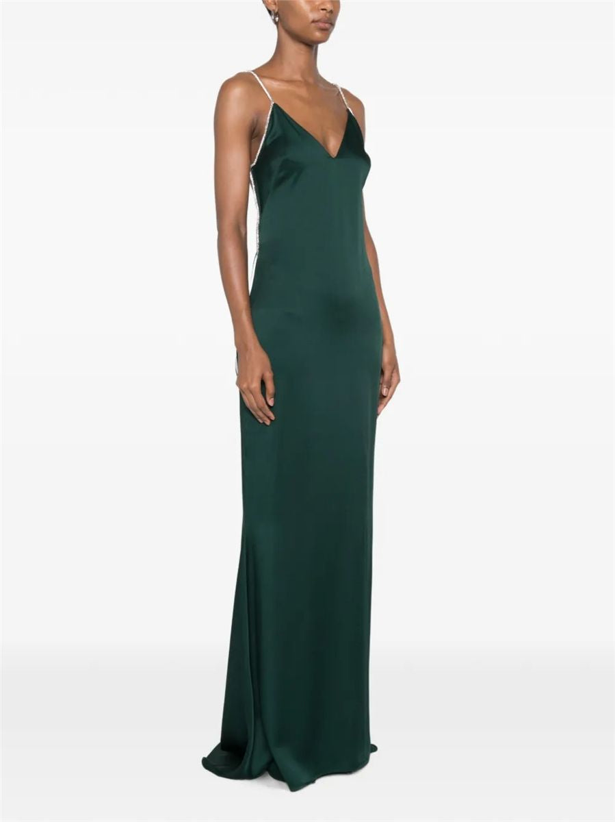 Crystal-embellished backless gown-TOM FORD-Verso