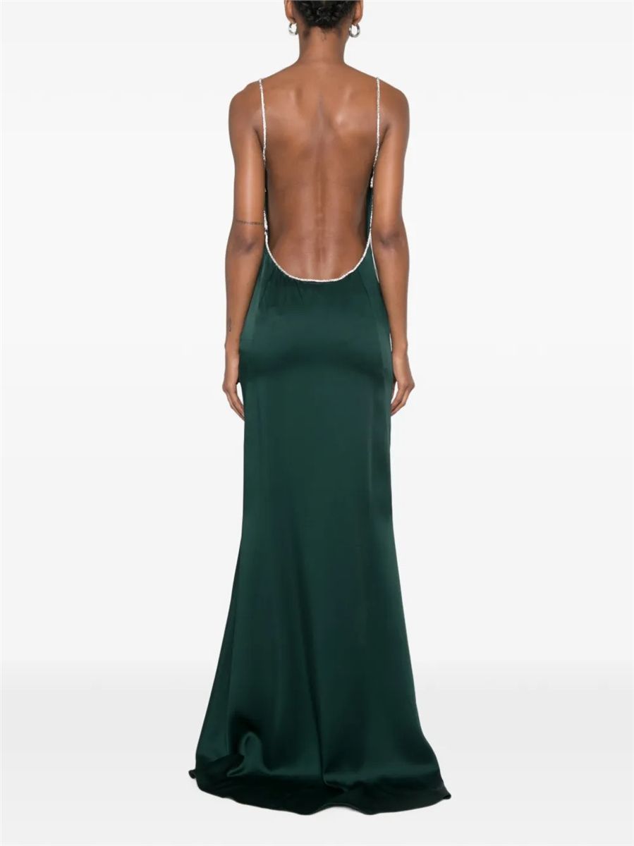 Crystal-embellished backless gown-TOM FORD-Verso