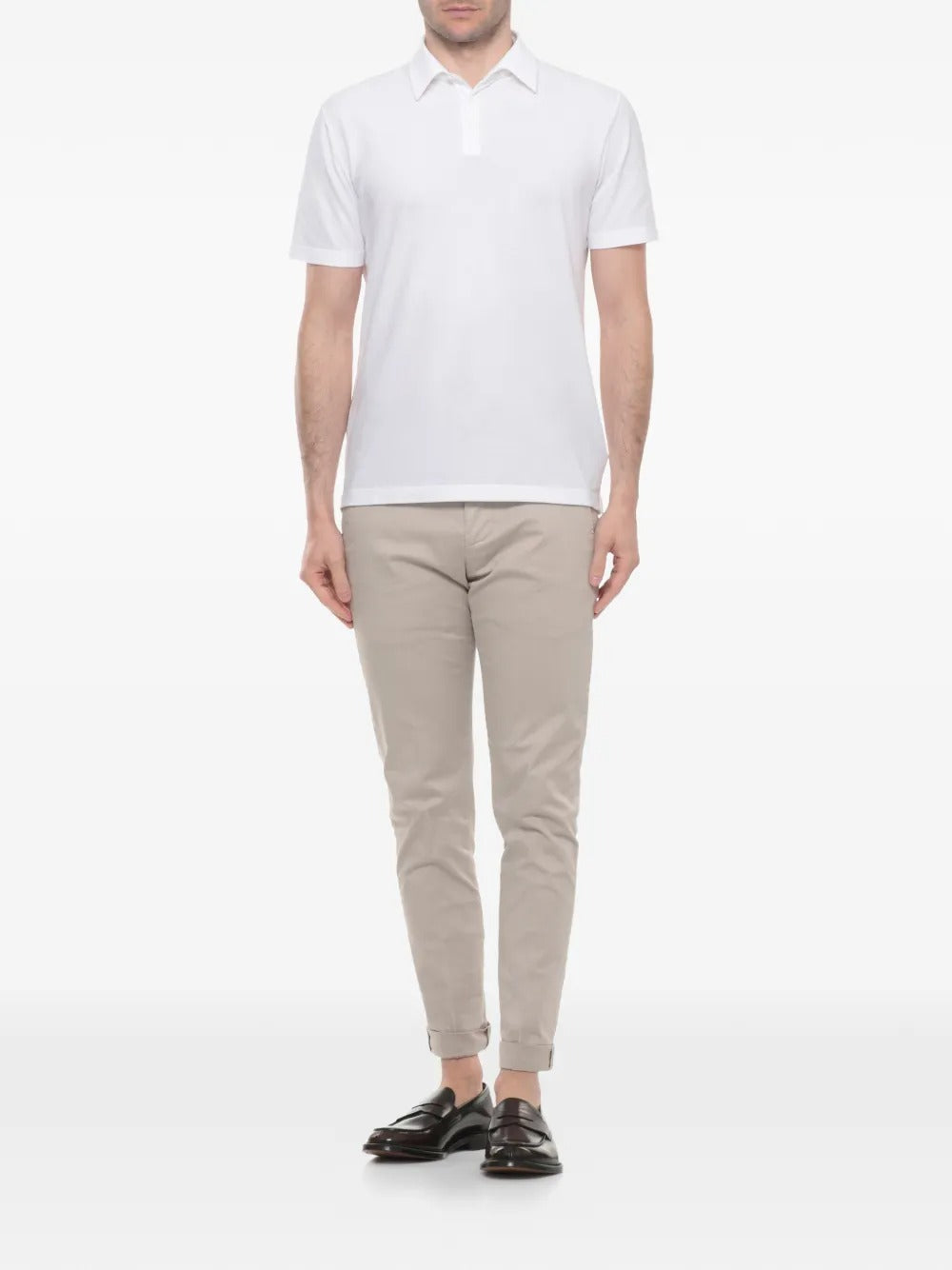 Cuffed trousers-DONDUP-Verso
