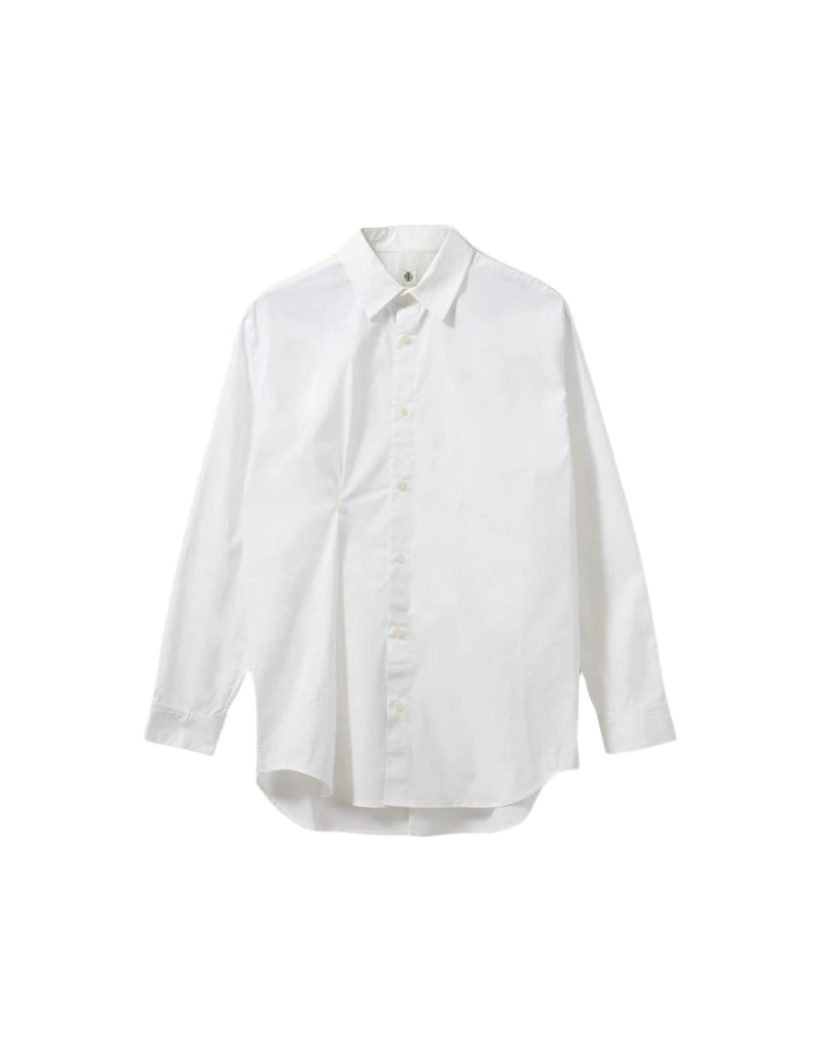 CYPRUS BUTTON SHIRT WHITE-THE GARMENT-Verso