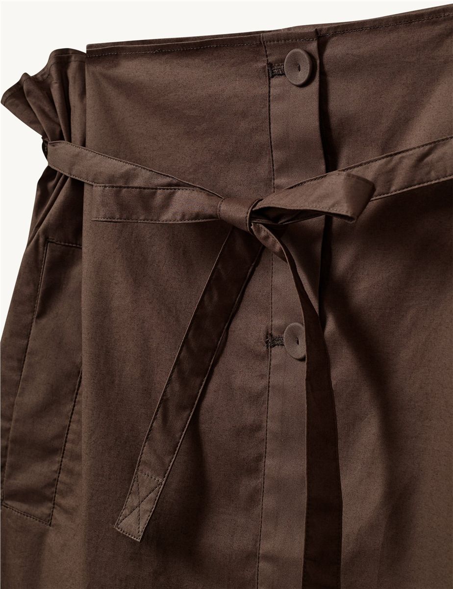 Cyprus maxi skirt chocolate-THE GARMENT-Verso