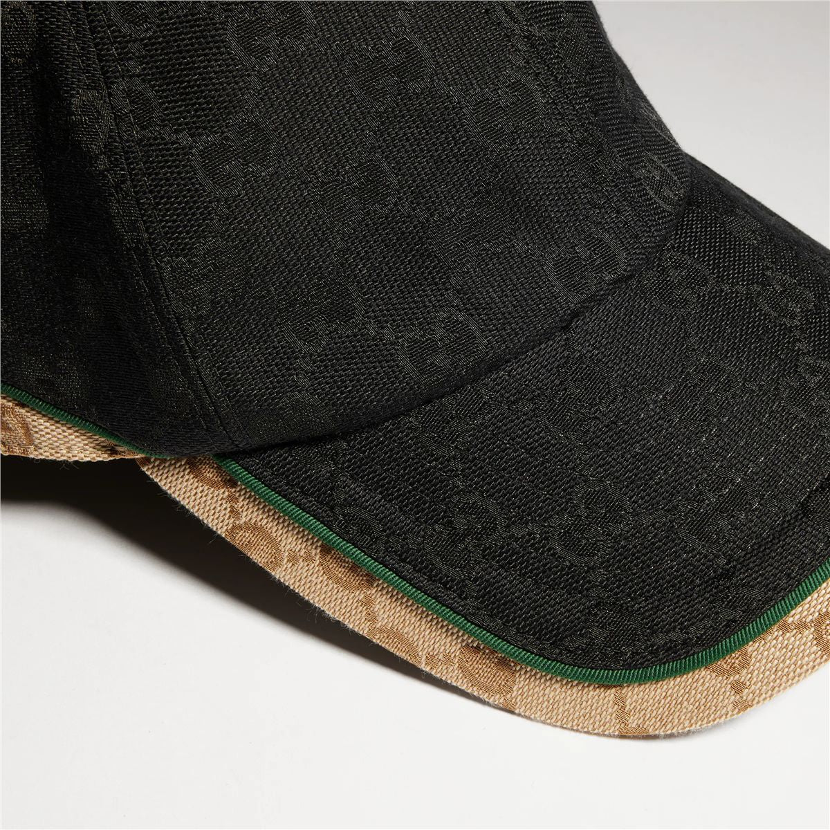 Gg cotton canvas baseball hat-GUCCI-Verso