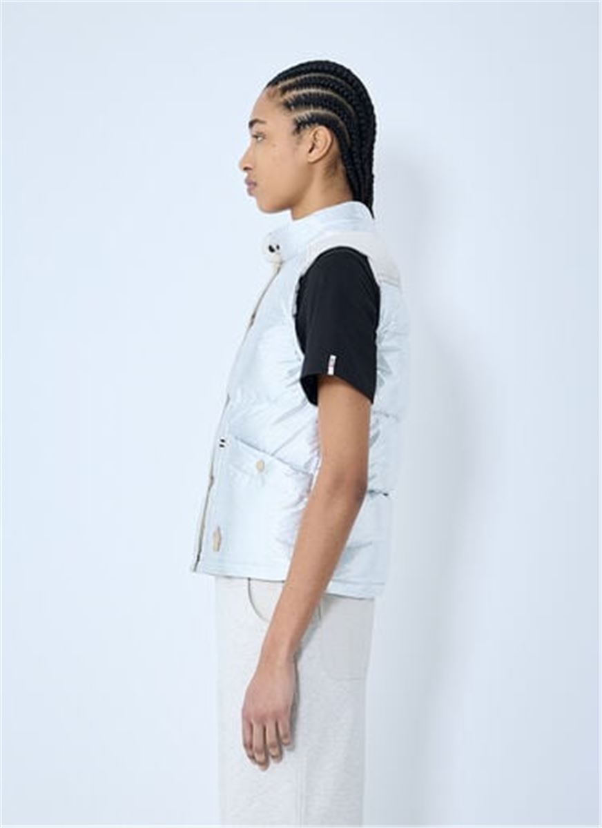 PINCHOT LAMÉ DOWN GILET - MONCLER - Verso