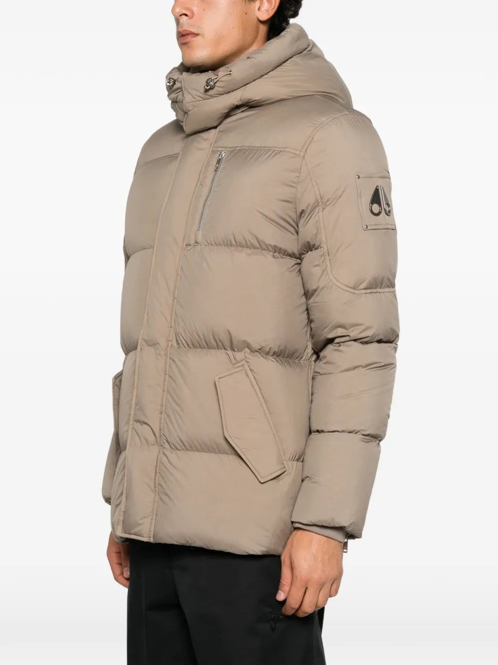 Everest 3q hooded padded coat-MOOSE KNUCKLES-Verso