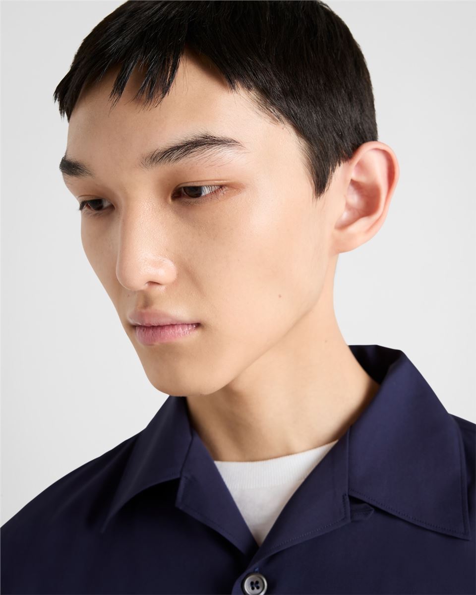 COTTON BOWLING SHIRT - PRADA - Verso