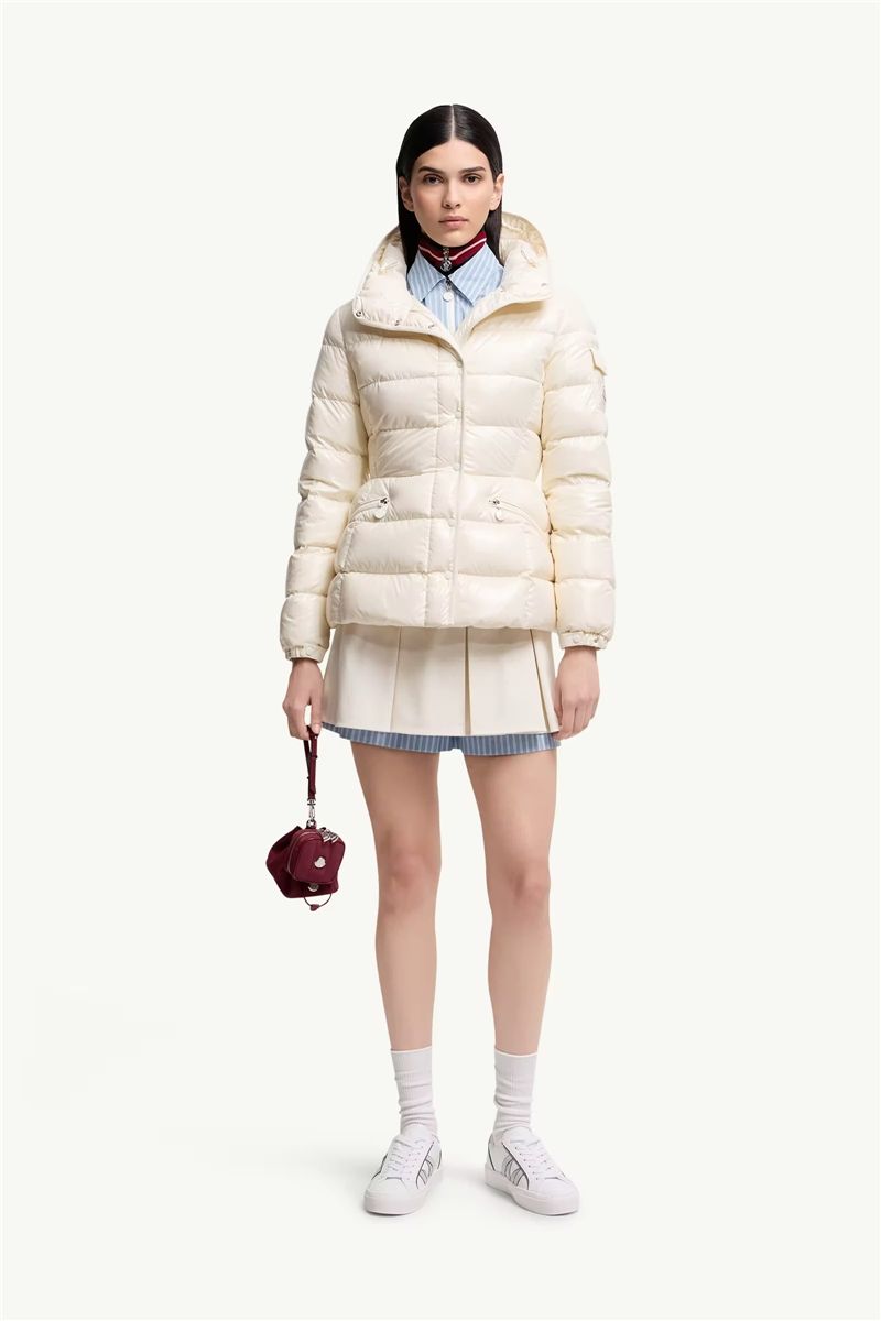 Barante hooded short down jacket