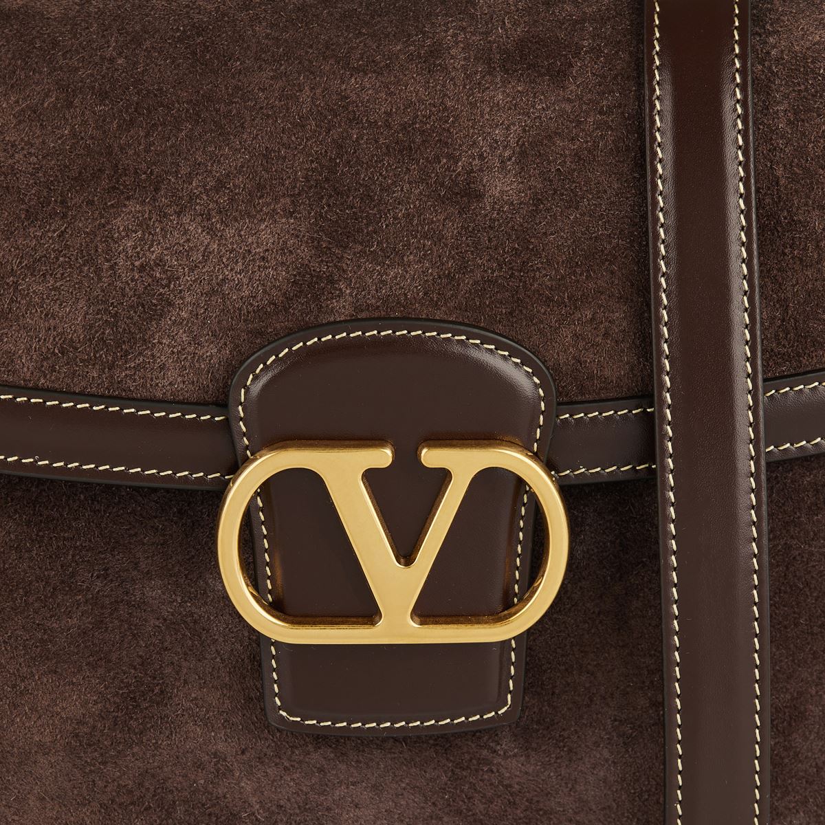 SUEDE SHOULDER BAG - VALENTINO - Verso