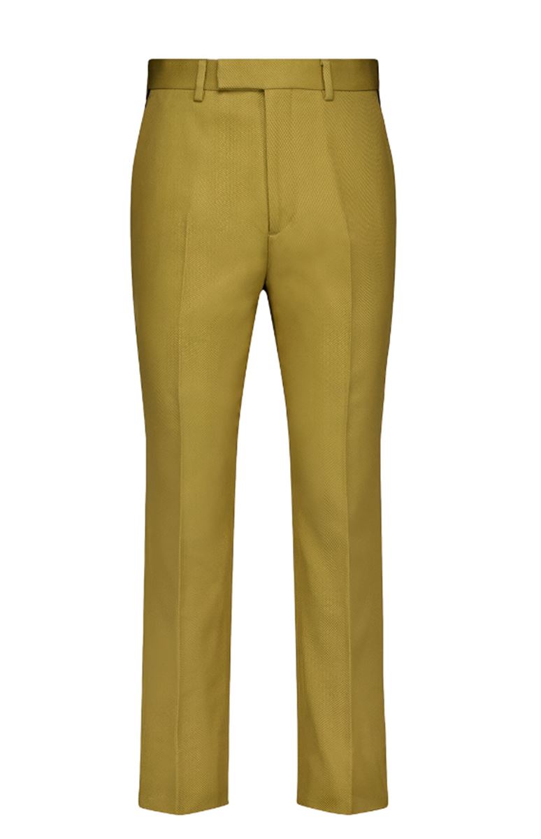 WEB-DETAIL TAILORED TROUSERS GUCCI