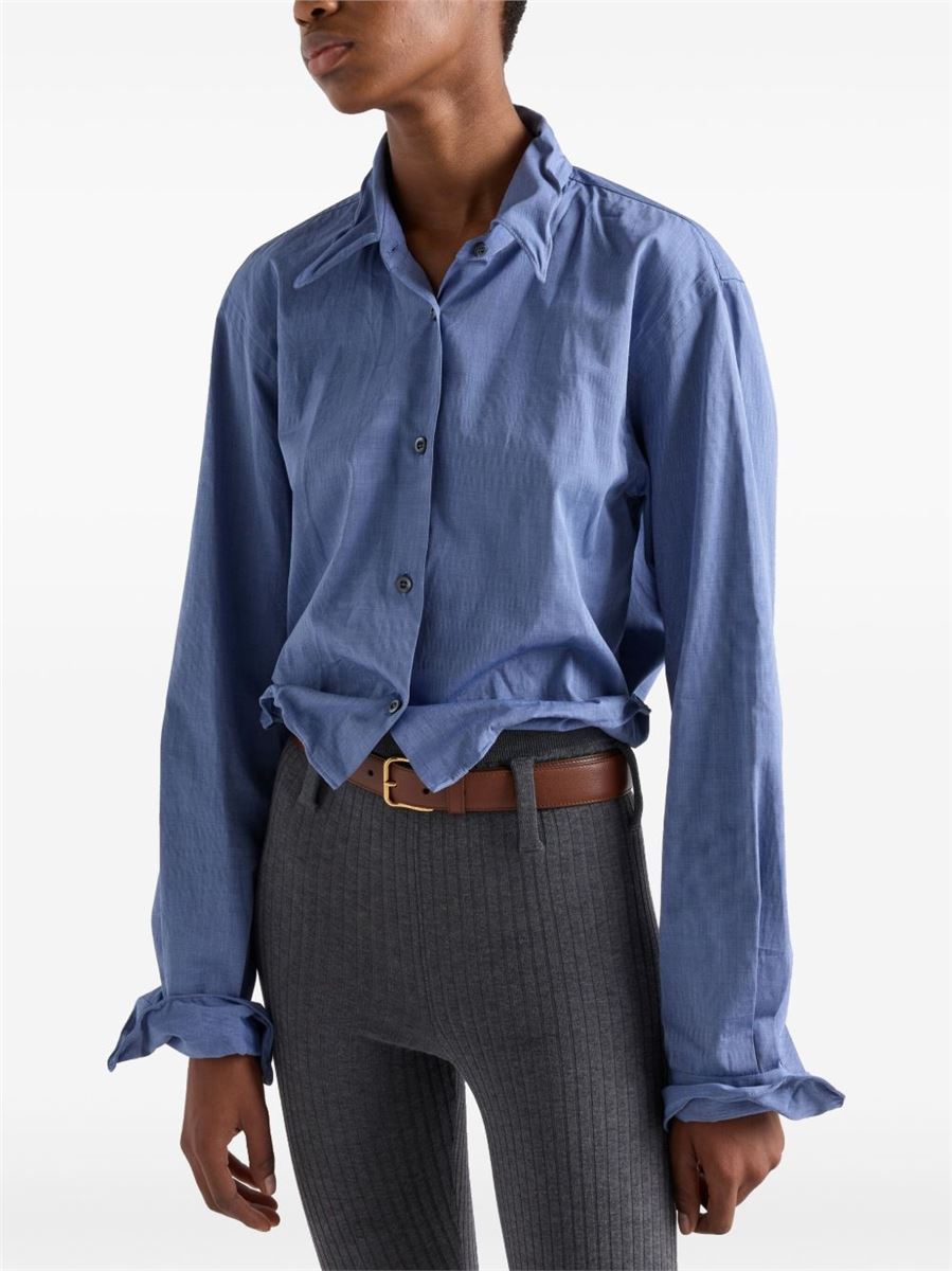 FIL-À-FIL SHIRT - PRADA - Verso