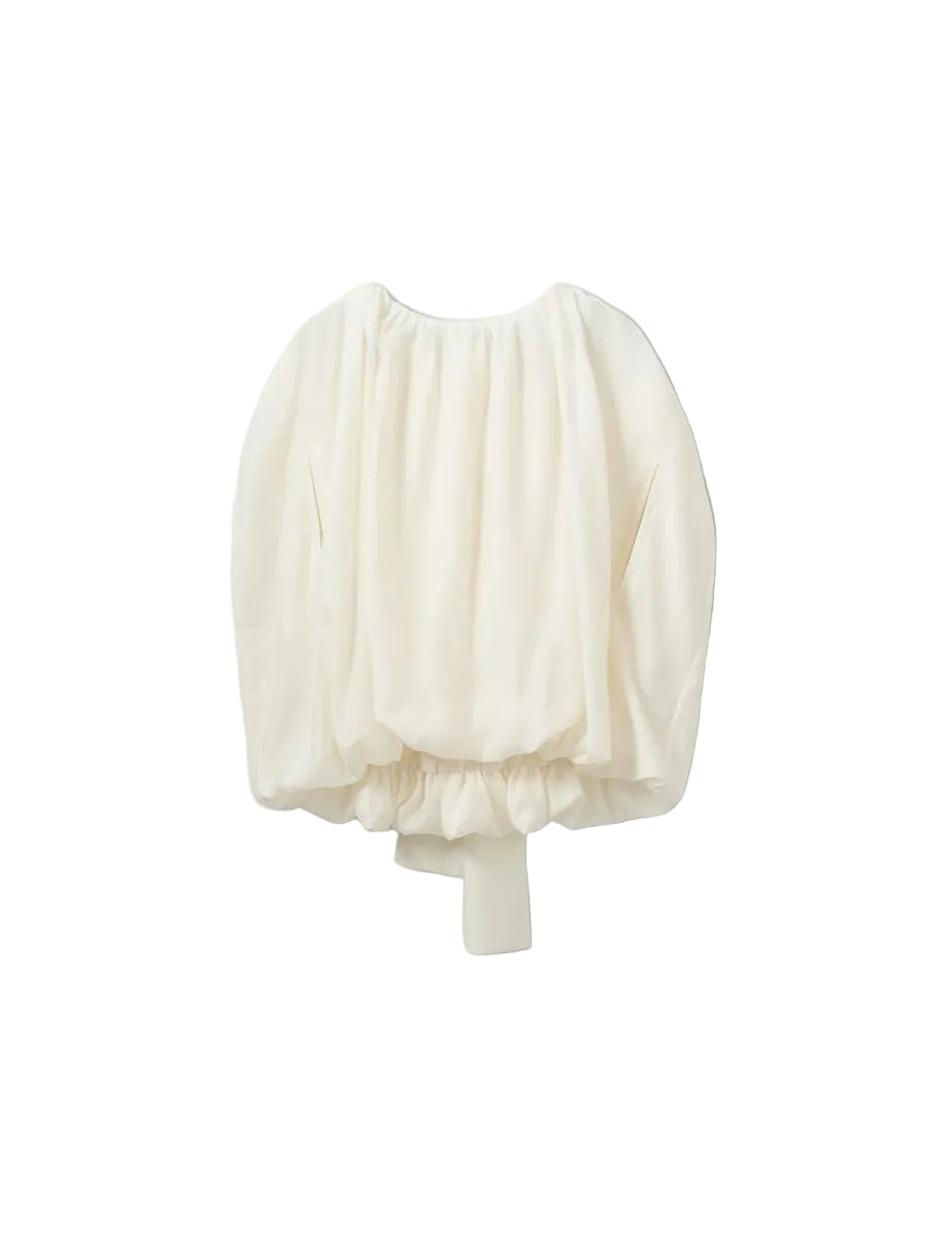 Eleanor bubble top cream-THE GARMENT-310735-6-Verso