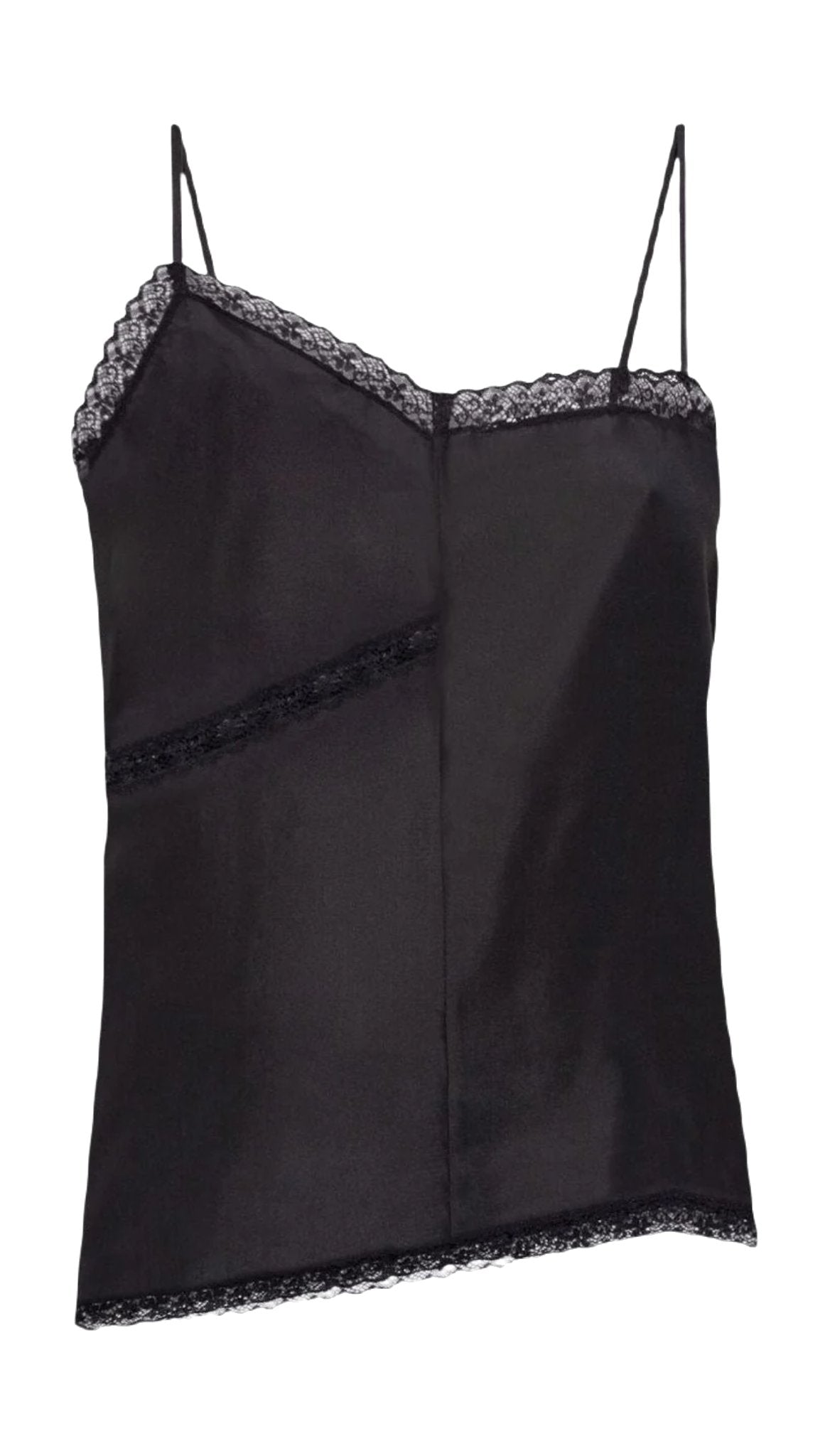 ACE-DETAIL SILK TOP -  MM6 -  Verso