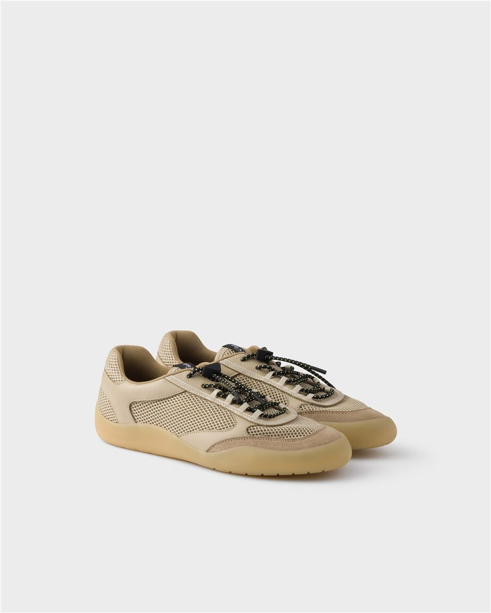 Speedrock mesh fabric sneakers-PRADA-Verso