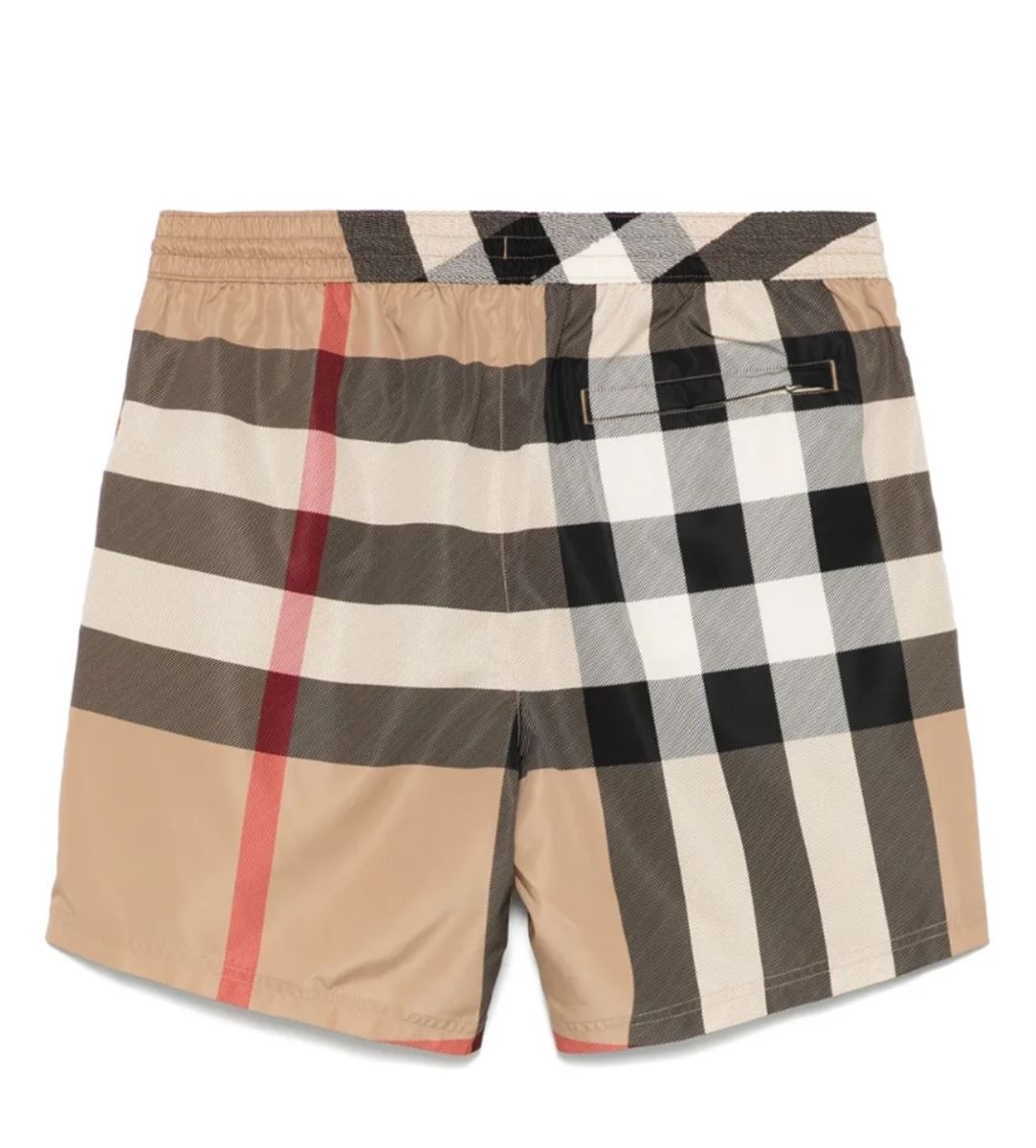 CHECK SWIM SHORTS - BURBERRY - Verso
