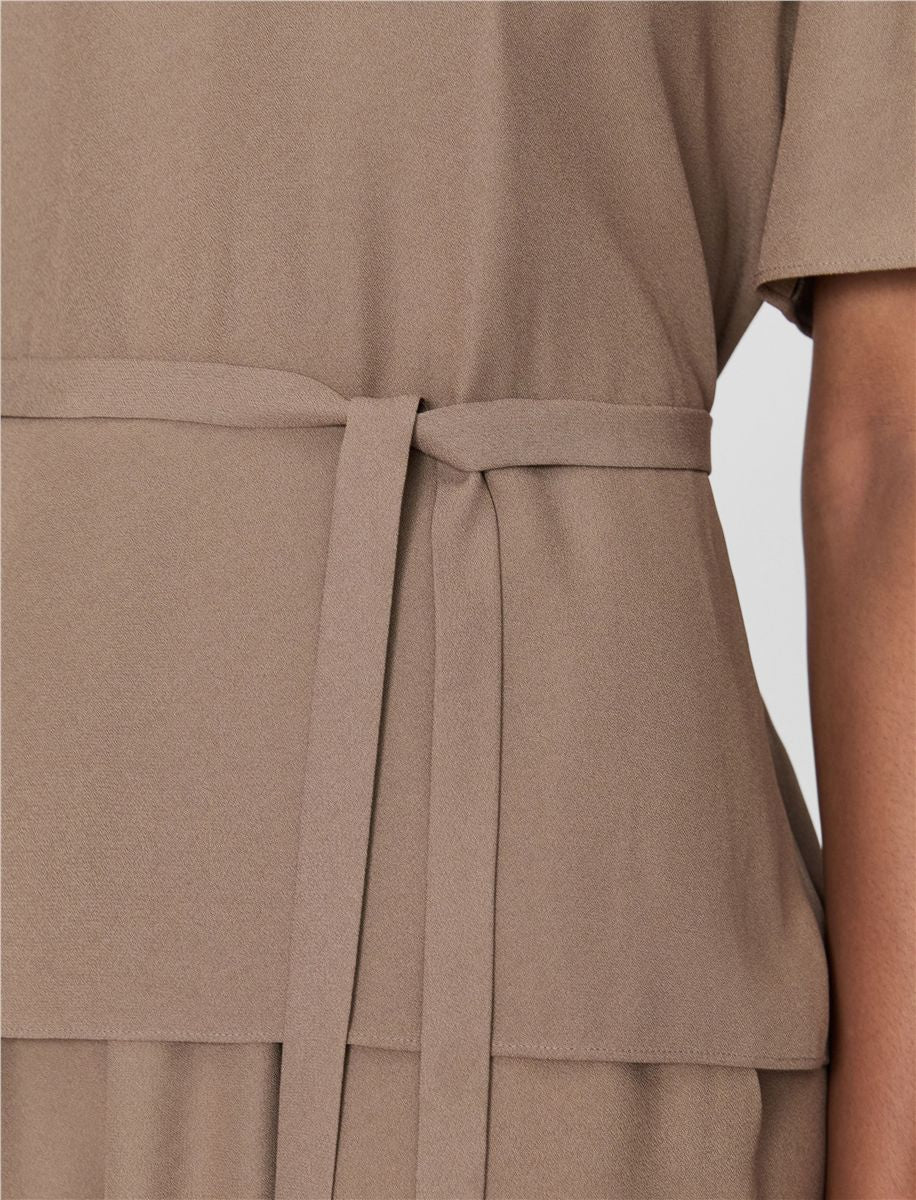 Atheris crepe blouse-JOSEPH-Verso
