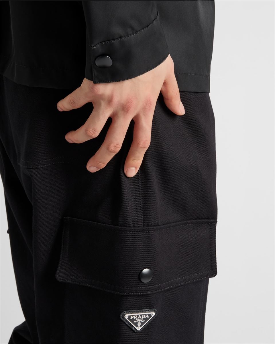 RE-NYLON SHIRT -  PRADA -  Verso