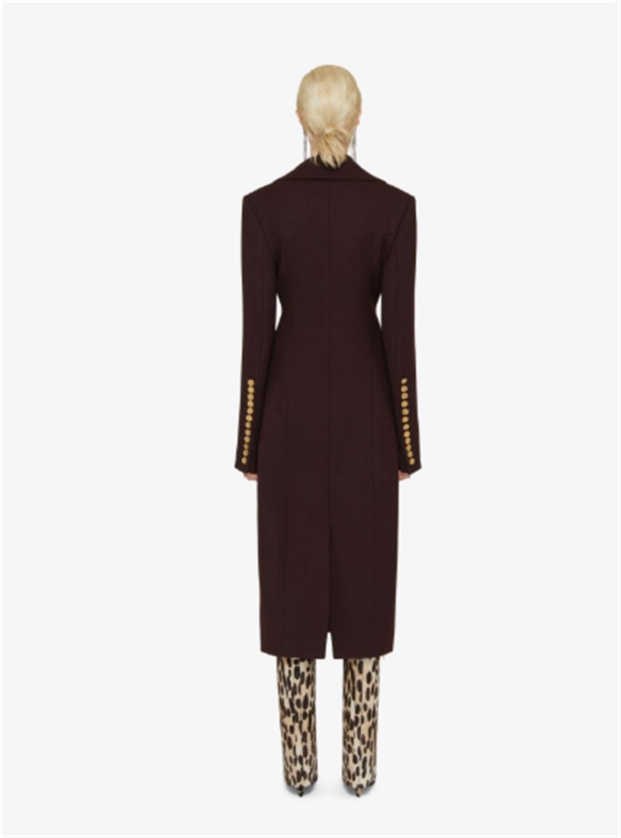 COAT IN WOOL -  GIVENCHY -  Verso