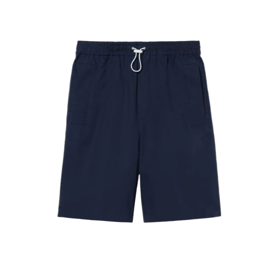 COTTON POPLIN SHORTS - GUCCI - Verso