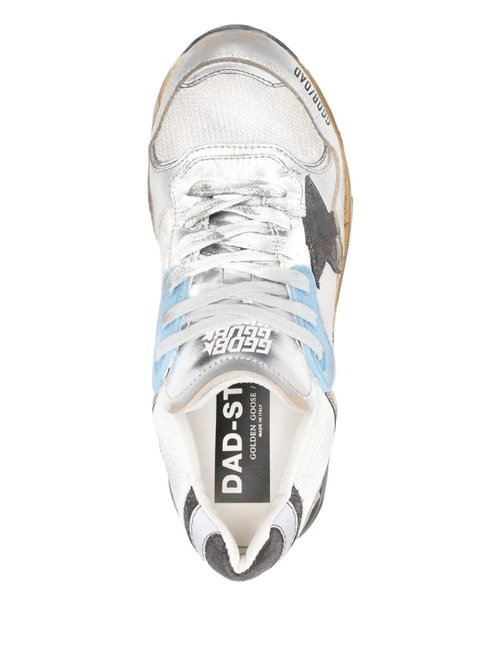 Dad-star lace-up sneakers-GOLDEN GOOSE-Verso