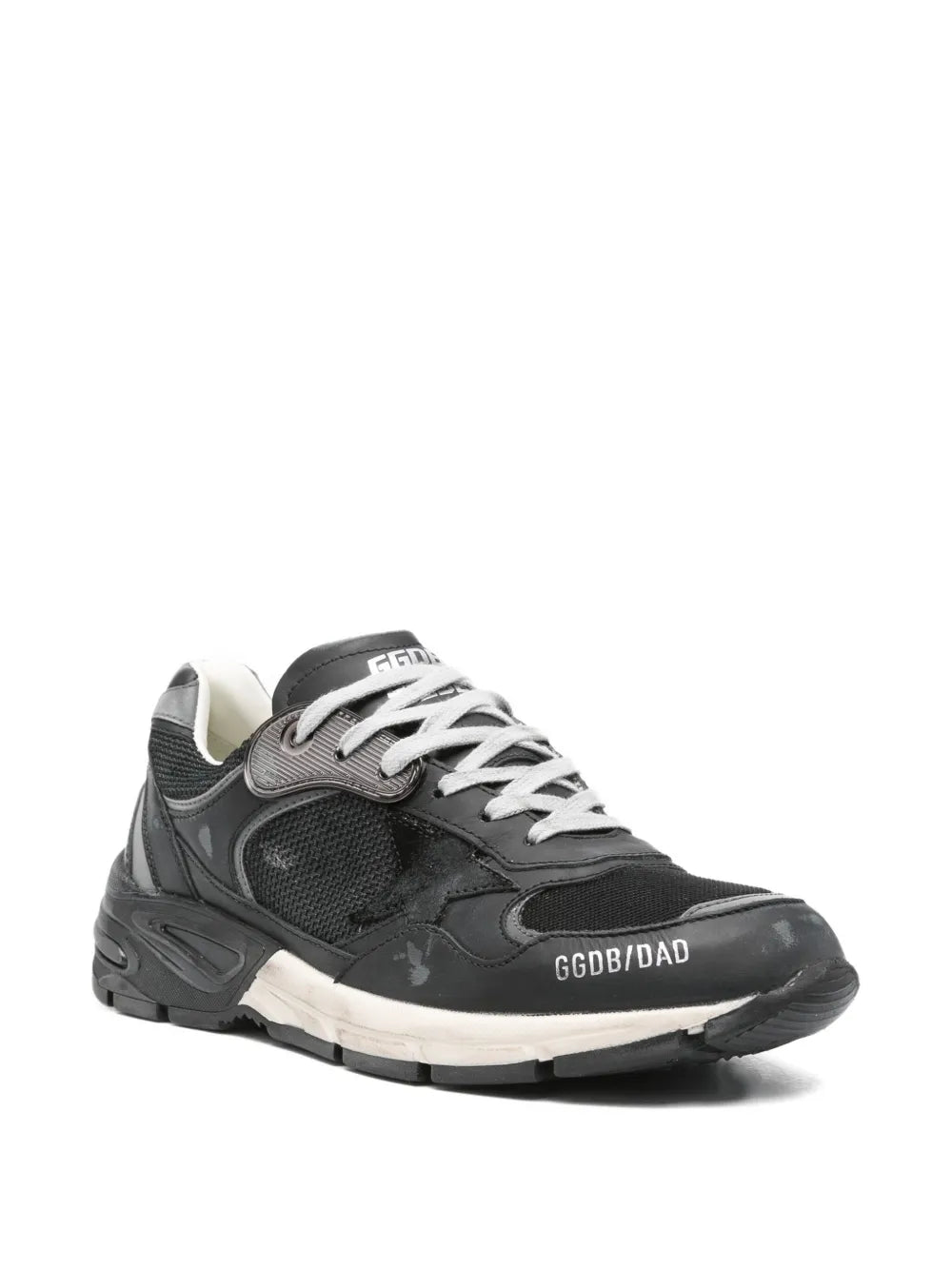 Dad-star leather sneakers-GOLDEN GOOSE-Verso